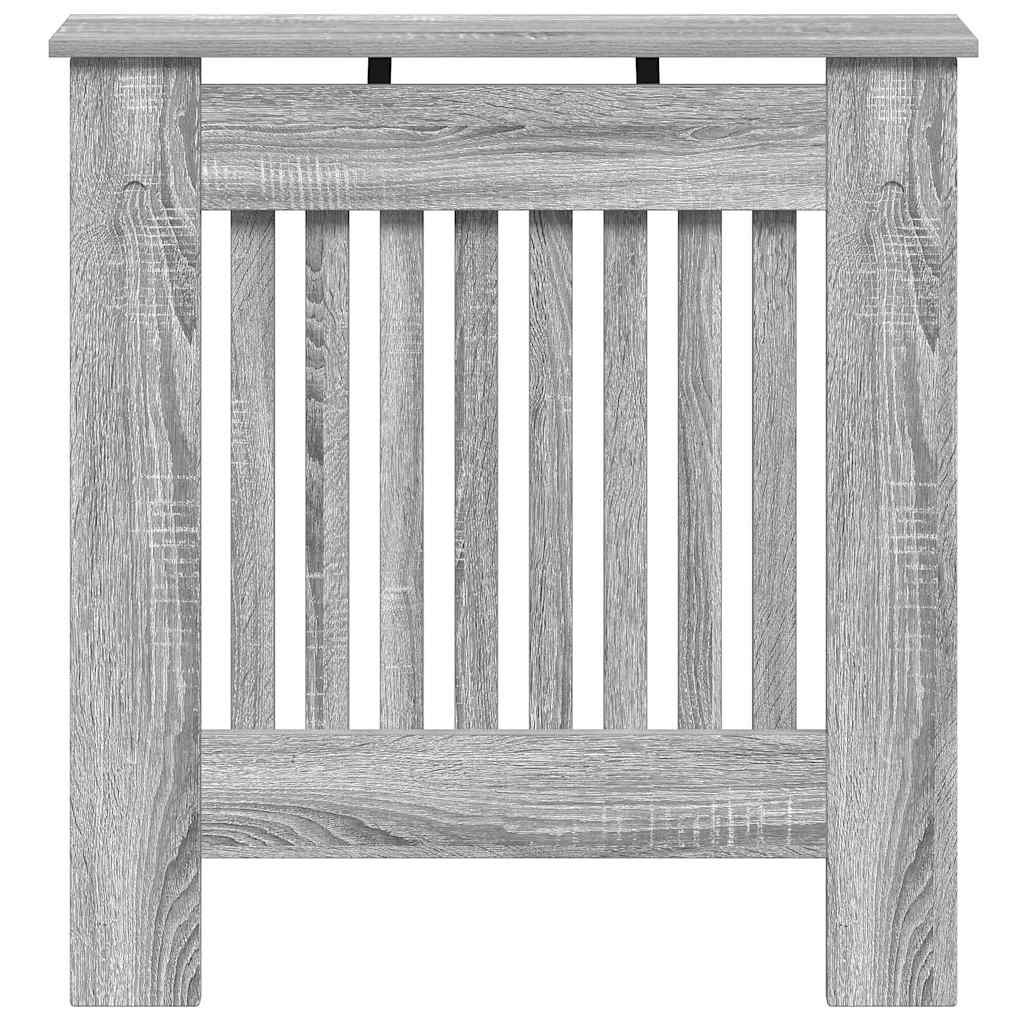 VidaXL Radiatorafdekking Grijs Sonoma 78 x 19 x 81,5 cm Bewerkt hout