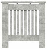 VidaXL Radiatorafdekking Beton Grijs 78 x 19 x 81,5 cm Bewerkt hout