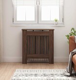 VidaXL Radiatorafdekking Bruin Eiken 78 x 19 x 81,5 cm Bewerkt hout