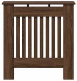 VidaXL Radiatorafdekking Bruin Eiken 78 x 19 x 81,5 cm Bewerkt hout