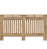 VidaXL Radiatorafdekking Artisan Eiken 152 x 19 x 81,5 cm Bewerkt hout