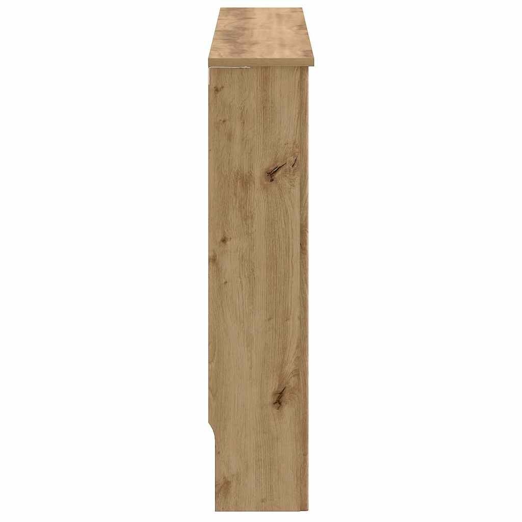 VidaXL Radiatorafdekking Artisan Eiken 152 x 19 x 81,5 cm Bewerkt hout