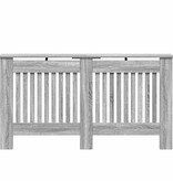 VidaXL Radiatorafdekking Grijs Sonoma 152 x 19 x 81,5 cm Bewerkt hout