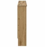 VidaXL Radiatorafdekking Artisan Eiken 172 x 19 x 81,5 cm Bewerkt hout