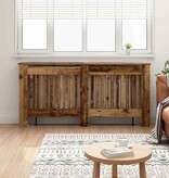 VidaXL Radiatorafdekking Oud Hout 172 x 19 x 81,5 cm Bewerkt hout