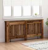 VidaXL Radiatorafdekking Oud Hout 172 x 19 x 81,5 cm Bewerkt hout