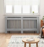 VidaXL Radiatorafdekking Grijs Sonoma 172 x 19 x 81,5 cm Bewerkt hout