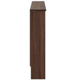 VidaXL Radiatorafdekking bruin eikenkleur 172x19x81,5cm Bewerkt hout