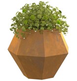 VidaXL Plantenbak Roestig 50 x 50 x 40 cm Cortenstaal