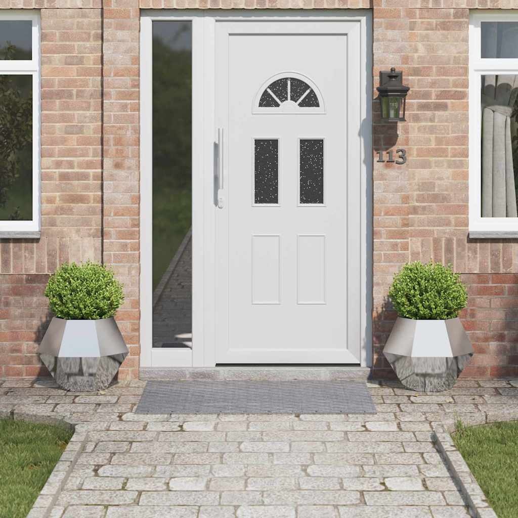 VidaXL Plantenbak 2 pcs Zilver 50 x 50 x 40 cm Gegalvaniseerd staal