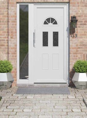 VidaXL Plantenbak 2 pcs Zilver 50 x 50 x 40 cm Roestvrij staal