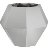 VidaXL Plantenbak 2 pcs Zilver 50 x 50 x 40 cm Roestvrij staal