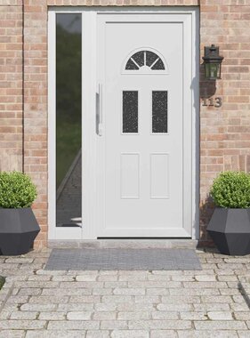 VidaXL Plantenbak 2 pcs Antraciet 50 x 50 x 40 cm Staal