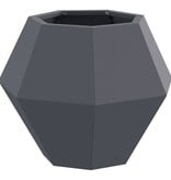 VidaXL Plantenbak 2 pcs Antraciet 50 x 50 x 40 cm Staal