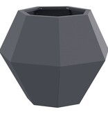 VidaXL Plantenbak Antraciet 50 x 50 x 40 cm Staal