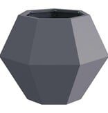 VidaXL Plantenbak Antraciet 50 x 50 x 40 cm Staal