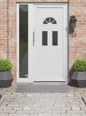 VidaXL Plantenbak 2 pcs Zwart 50 x 50 x 40 cm Staal