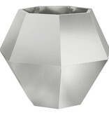 VidaXL Plantenbak Zilver 75 x 75 x 60 cm Gegalvaniseerd staal