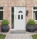 VidaXL Plantenbak 2 pcs Antraciet 75 x 75 x 60 cm Staal