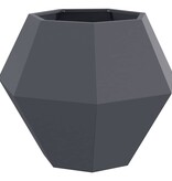 VidaXL Plantenbak 2 pcs Antraciet 75 x 75 x 60 cm Staal