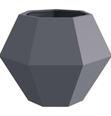 VidaXL Plantenbak Antraciet 75 x 75 x 60 cm Staal