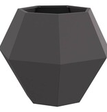 VidaXL Plantenbak 2 pcs Zwart 75 x 75 x 60 cm Staal