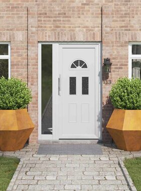 VidaXL Plantenbak 2 pcs Roestig 100 x 100 x 80 cm Cortenstaal