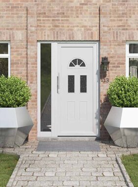 VidaXL Plantenbak 2 pcs Zilver 100 x 100 x 80 cm Roestvrij staal