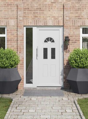 VidaXL Plantenbak 2 pcs Antraciet 100 x 100 x 80 cm Staal