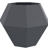 VidaXL Plantenbak Antraciet 100 x 100 x 80 cm Staal