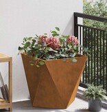 VidaXL Plantenbak Roestig 50 x 50 x 50 cm Cortenstaal