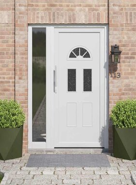 VidaXL Plantenbak 2 pcs Olijf Groen 50 x 50 x 50 cm Staal