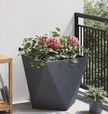 VidaXL Plantenbak Antraciet 50 x 50 x 50 cm Staal