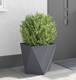 VidaXL Plantenbak Antraciet 50 x 50 x 50 cm Staal