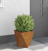 VidaXL Plantenbak Roestig 40 x 40 x 40 cm Cortenstaal