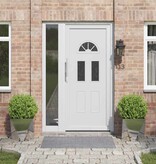 VidaXL Plantenbak 2 pcs Zilver 40 x 40 x 40 cm Roestvrij staal