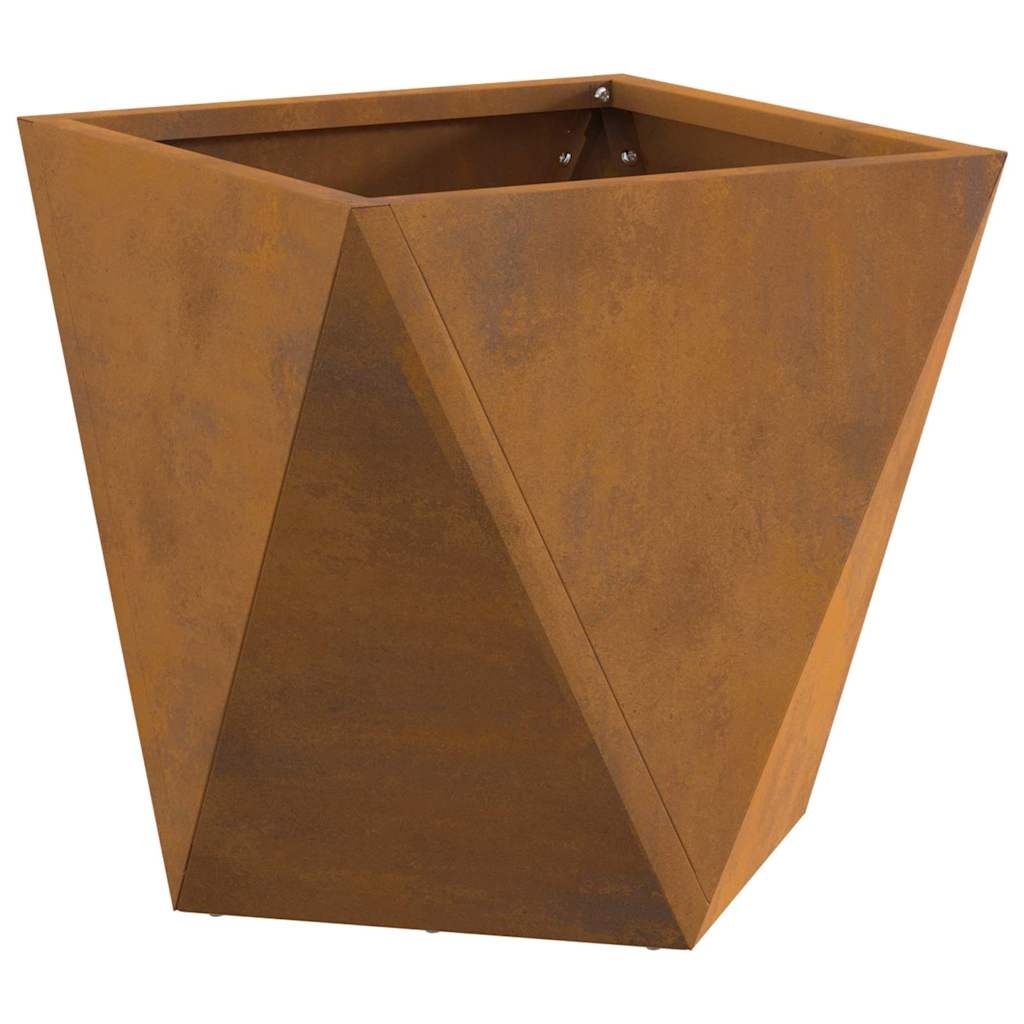 VidaXL Plantenbak Roestig 30 x 30 x 30 cm Cortenstaal