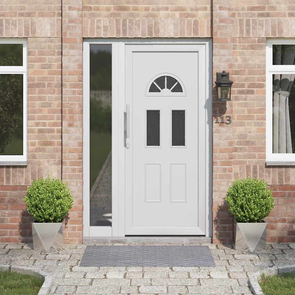 VidaXL Plantenbak 2 pcs Zilver 30 x 30 x 30 cm Roestvrij staal