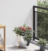 VidaXL Plantenbak Zilver 30 x 30 x 30 cm Roestvrij staal