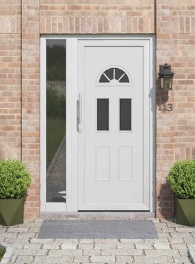 VidaXL Plantenbak 2 pcs Olijf Groen 30 x 30 x 30 cm Staal