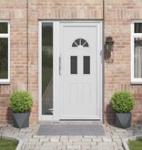 VidaXL Plantenbak 2 pcs Antraciet 30 x 30 x 30 cm Staal