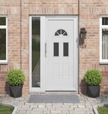 VidaXL Plantenbak 2 pcs Zwart 30 x 30 x 30 cm Staal