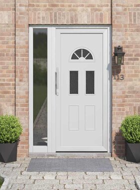 VidaXL Plantenbak 2 pcs Zwart 30 x 30 x 30 cm Staal