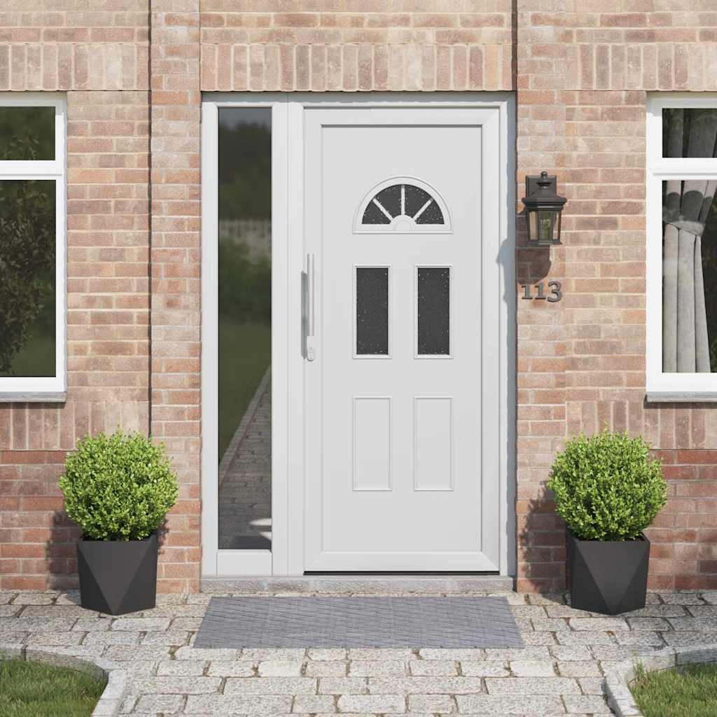 VidaXL Plantenbak 2 pcs Zwart 30 x 30 x 30 cm Staal