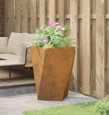 VidaXL Plantenbak Roestig 50 x 50 x 75 cm Cortenstaal