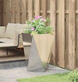 VidaXL Plantenbak Zilver 50 x 50 x 75 cm Gegalvaniseerd staal