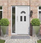 VidaXL Plantenbak 2 pcs Zilver 50 x 50 x 75 cm Roestvrij staal