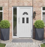 VidaXL Plantenbak 2 pcs Antraciet 50 x 50 x 75 cm Staal