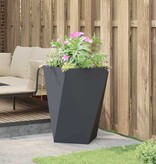 VidaXL Plantenbak Antraciet 50 x 50 x 75 cm Staal