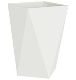 VidaXL Plantenbak Wit 50 x 50 x 75 cm Staal